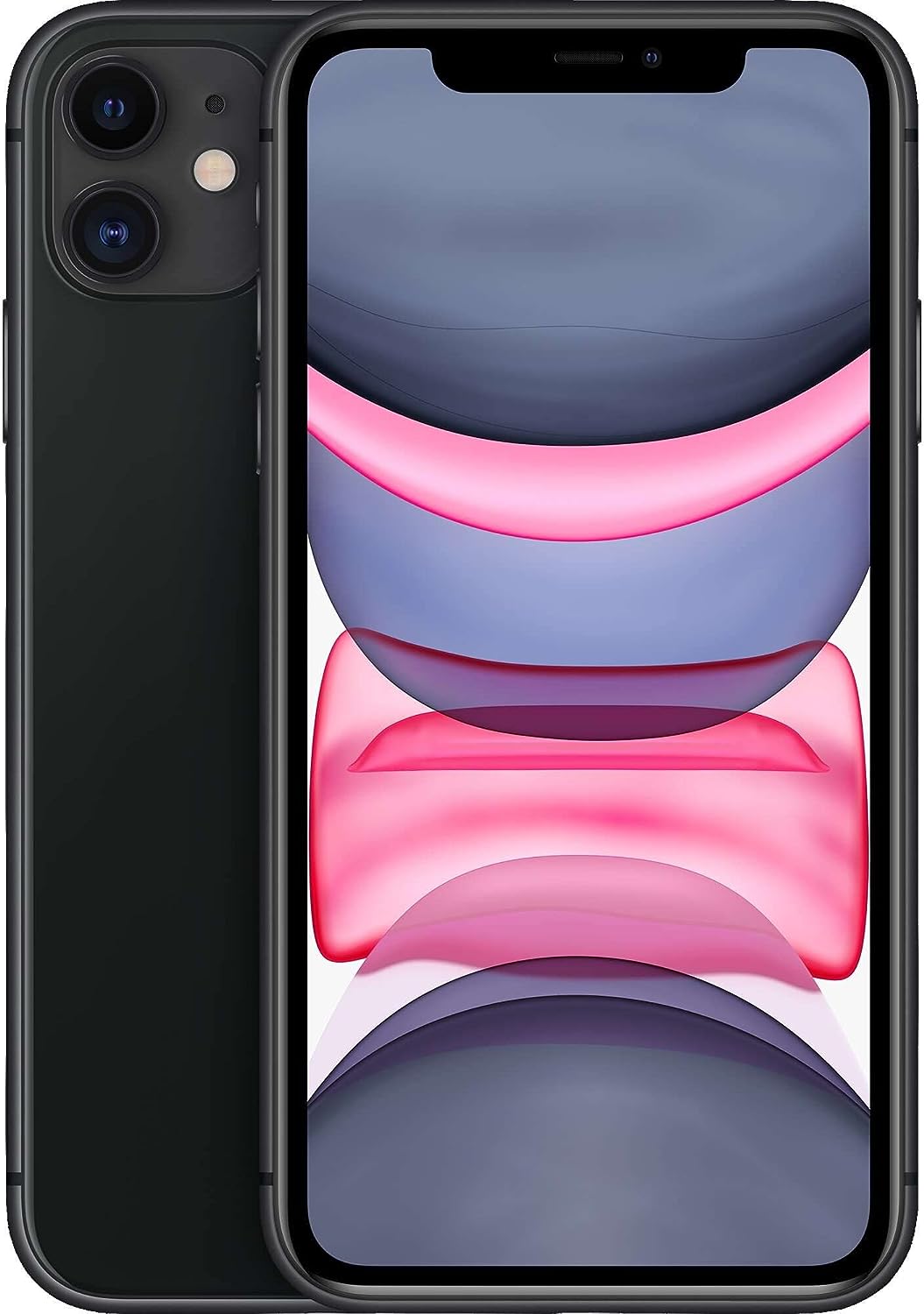 iPhone 11 displaying its 6.1-inch Liquid Retina HD display