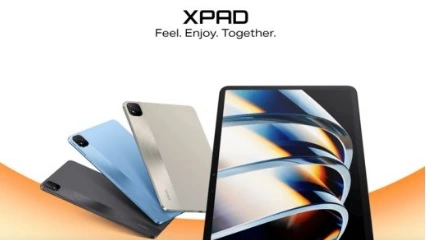 Infinix XPAD tablet with display and accessories