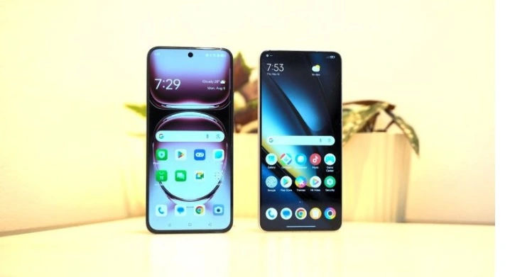 OPPO Reno12 Pro 5G vs POCO F6 Pro display comparison